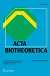 ACTA BIOTHEORETICA雜志封面